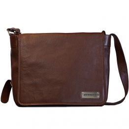 leder_frontal Ledertasche braun