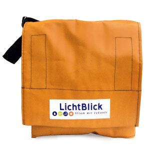 Firmentasche für den Energieversorger Lichtblick